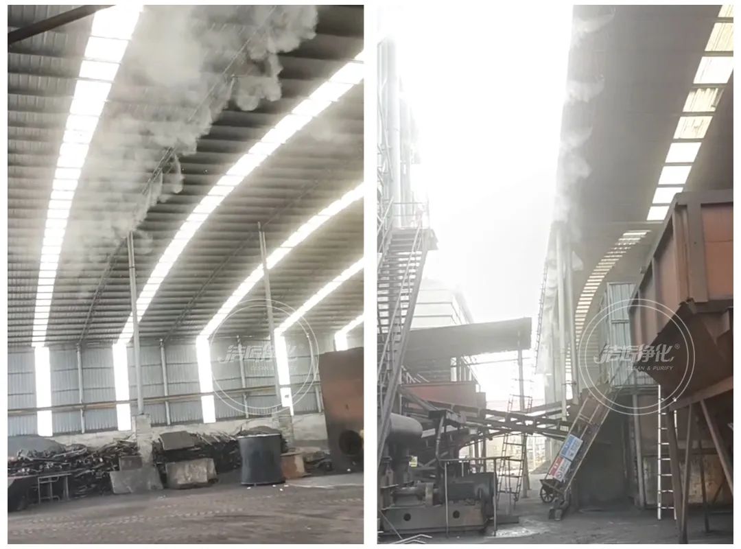 為陶瓷廠煤氣站安裝100+個高壓噴霧頭！Dejing的凈?除臭顯實力！.jpg